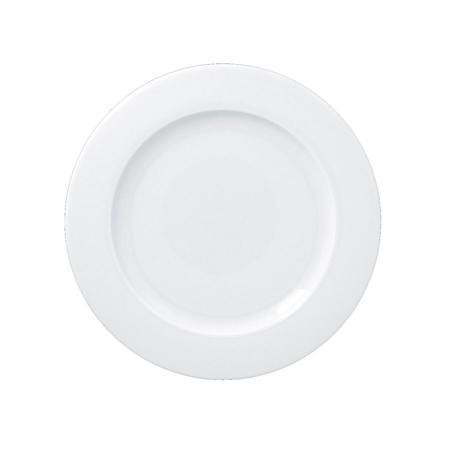 Rak Access Vitrified Porcelain White Round Flat Plate 15cm