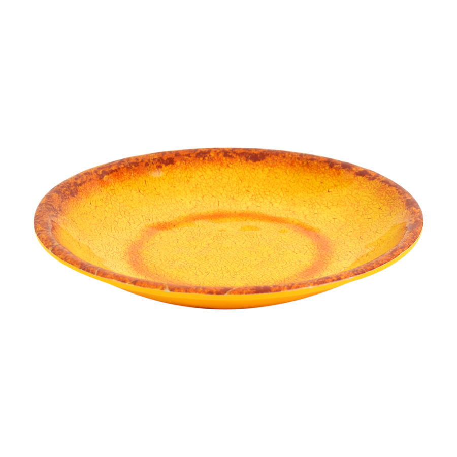 Dalebrook Casablanca Melamine Orange Round Salad Bowl 190x27mm 345ml