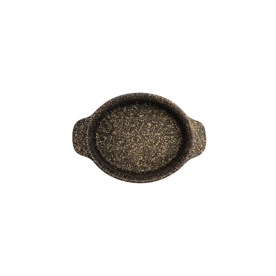 Oval Mini Crock With Handles 18.4 x 12.4cm