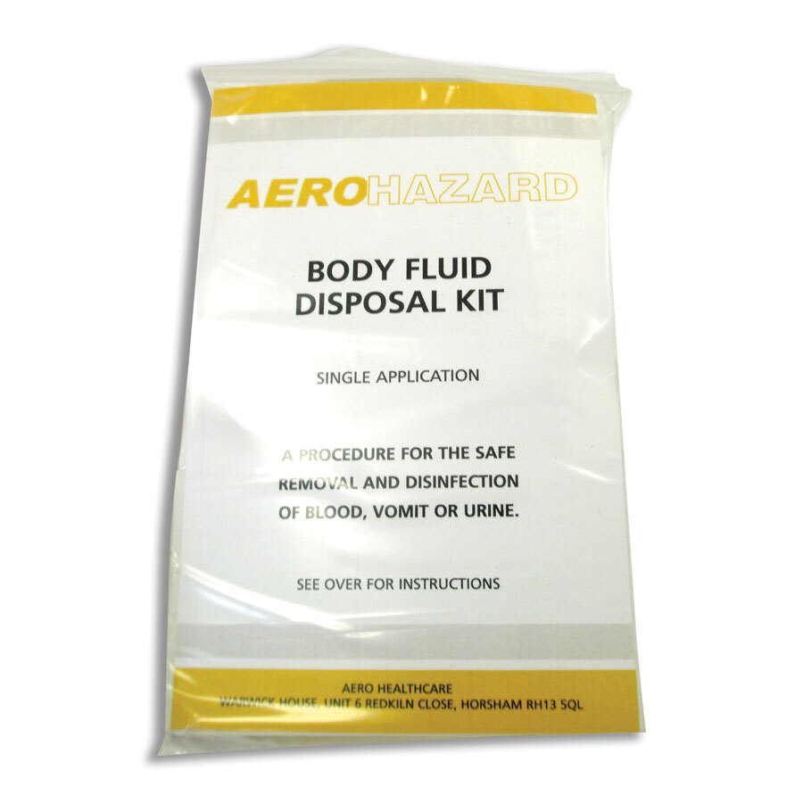 Aerohazard Body Fluid Kit 1 Application Refill In Polybag
