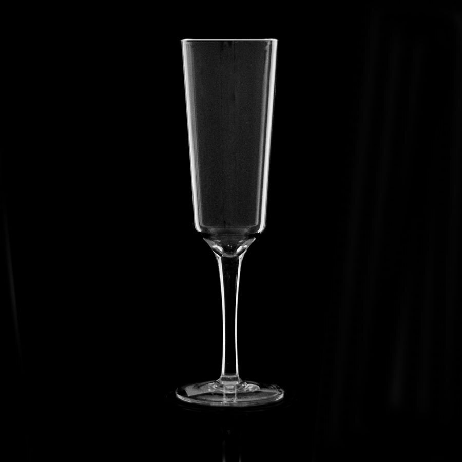 Plasma Ultra Angled Polycarbonate Champagne 15cl/6oz