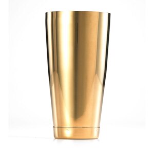 Barfly Gold Plated Shaker/Tin 28oz