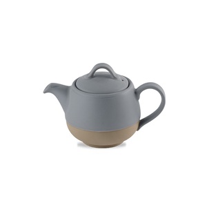 Churchill Emerge Vitrified Porcelain Seattle Grey Round Teapot 15oz