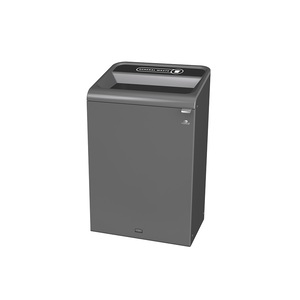 Rubbermaid Recycling Station 125L Black General Waste