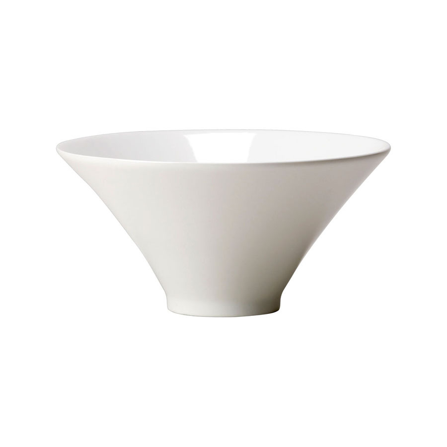 Steelite Monaco Vitrified Porcelain White Round Axis Bowl 20cm
