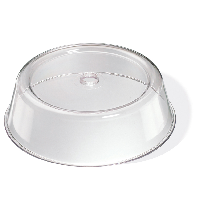 Plate Cover Clear Plastic Round 21cm