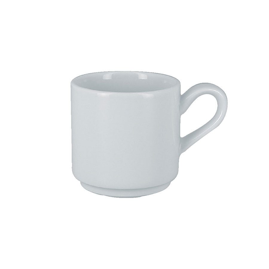 Rak Access Vitrified Porcelain White Espresso Cup 9cl
