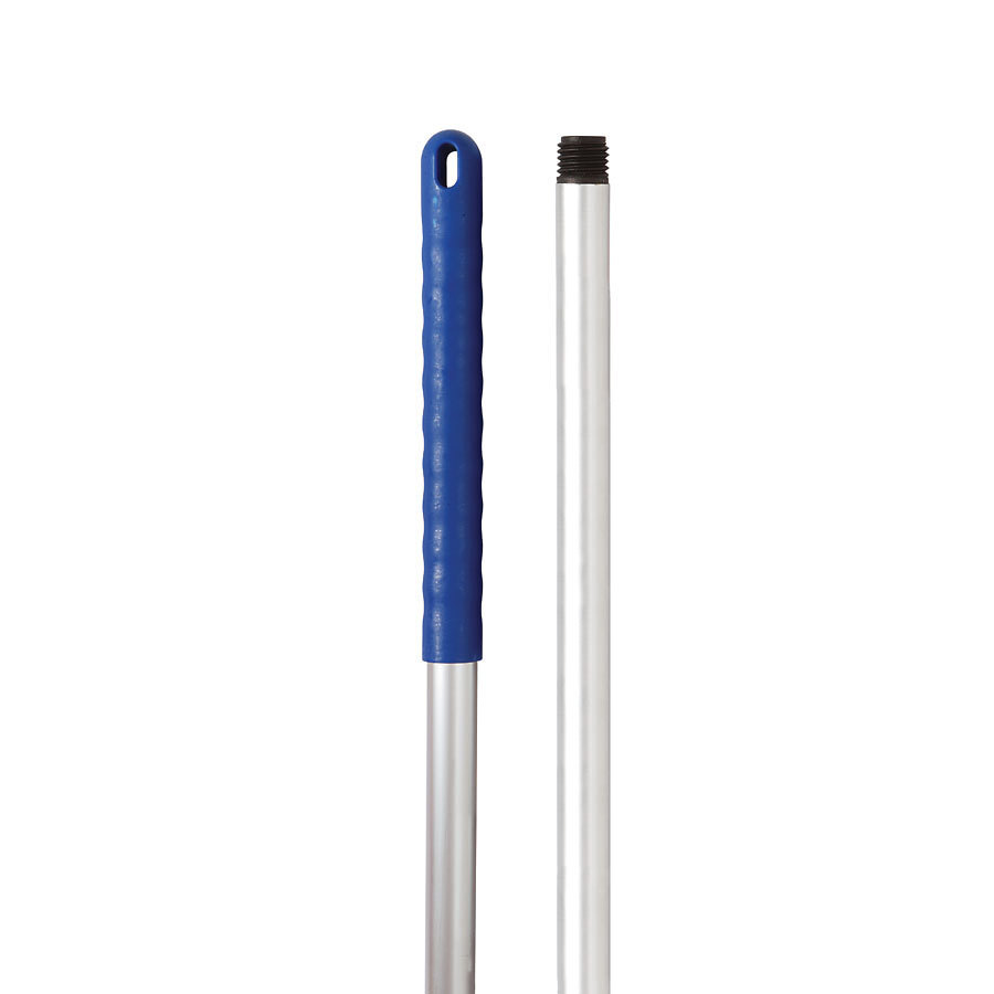 Robert Scott Abbey Hygiene Aluminium Handle - Blue Grip 125cm 48 inch
