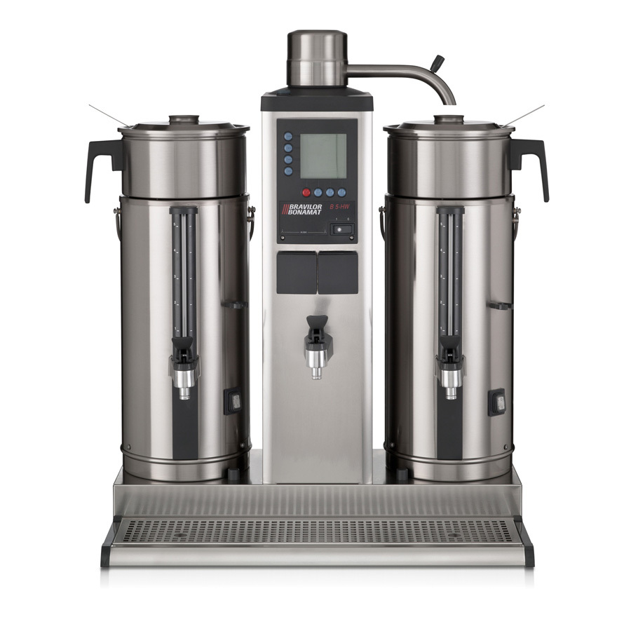 Bravilor B5 HW Round Filter Machine with Integrated Hot Water Tap