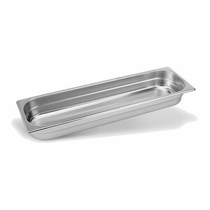 Pujadas Pan 2/4 Gastronorm 18/10 Stainless Steel 65mm