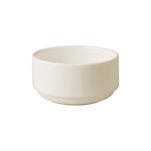 Rak Banquet Vitrified Porcelain White Round Bowl 30cl
