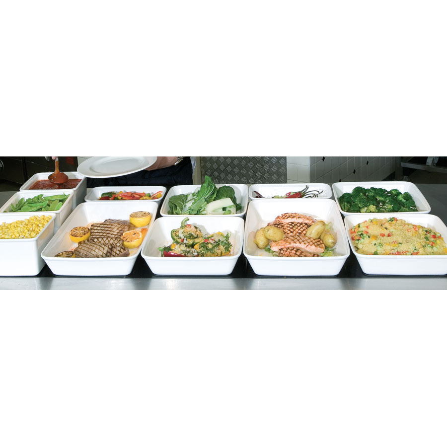 Counter-Serve Trays Stackable 2/4 Gastronorm