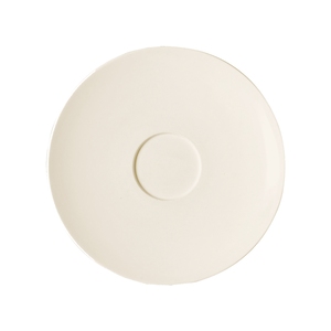 Rak Classic Gourmet Vitrified Porcelain White Round Saucer 15cm