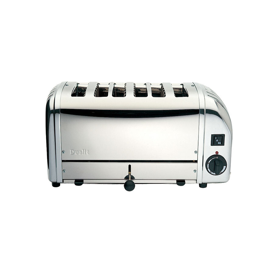 Dualit 61019 6 Slot Bun Toaster - Polished