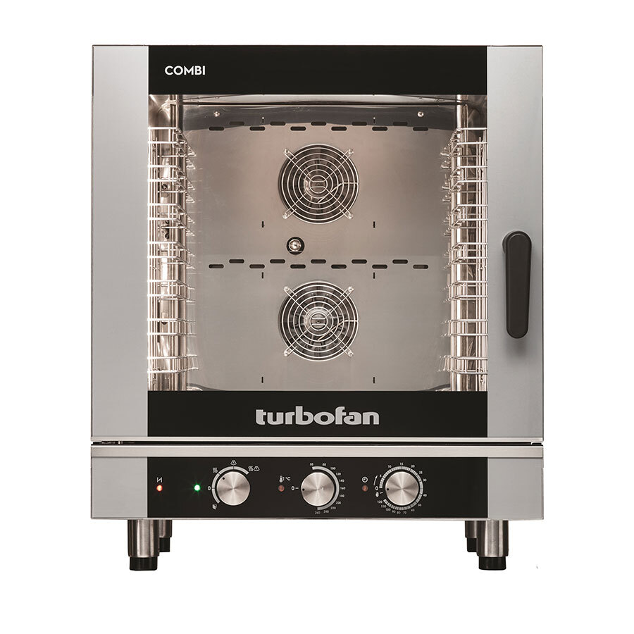 Turbofan 40 Series EC40M7 Combination Oven - Electric - 7 x 1/1 Gastronorm - Manual Controls