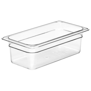 Cambro Gastronorm Container 1/3 Clear Polycarbonate 176x100mm