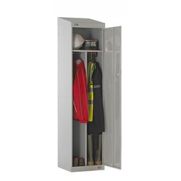 Clean & Dirty Locker - Camlock - Slope Top - Light Grey Door