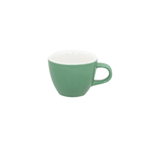 Superwhite Café Porcelain Sage Green Tulip Shaped Cup 8.5cl 3oz