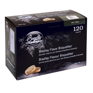Bradley Bisquettes - Oak - pack of 120