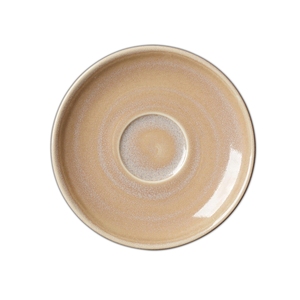 Steelite Revolution Vitrified Porcelain Sandstone Round Saucer LiV 15.25cm 6 Inch