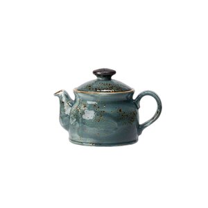Steelite Craft Vitrified Porcelain Blue Club Teapot 15oz