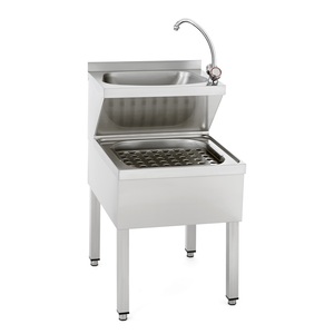 Janitor Sink with Hand Wash Basin - 500 x 600 x 890mm