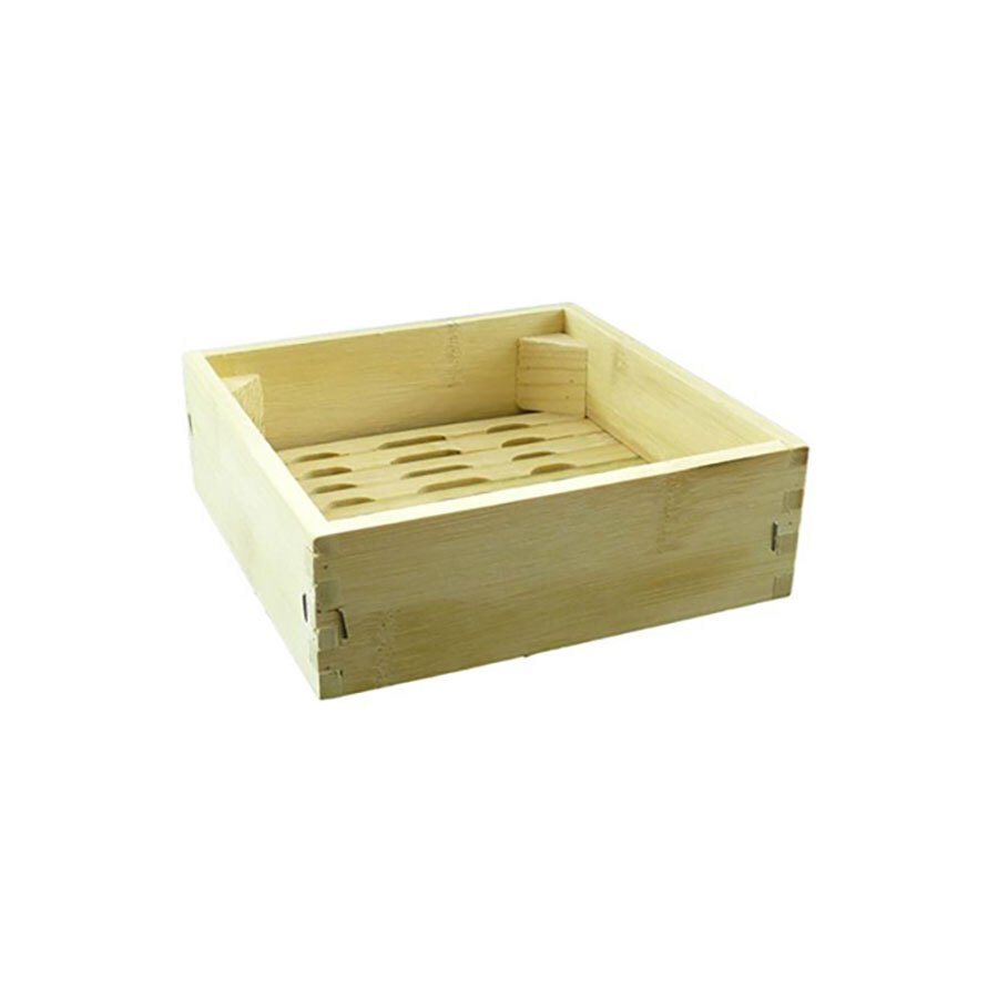 Square Bamboo Steamer Base 8 Inch