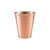 Genware Beaded Copper Plated Stainless Steel Serving Cup 38cl 13.4oz