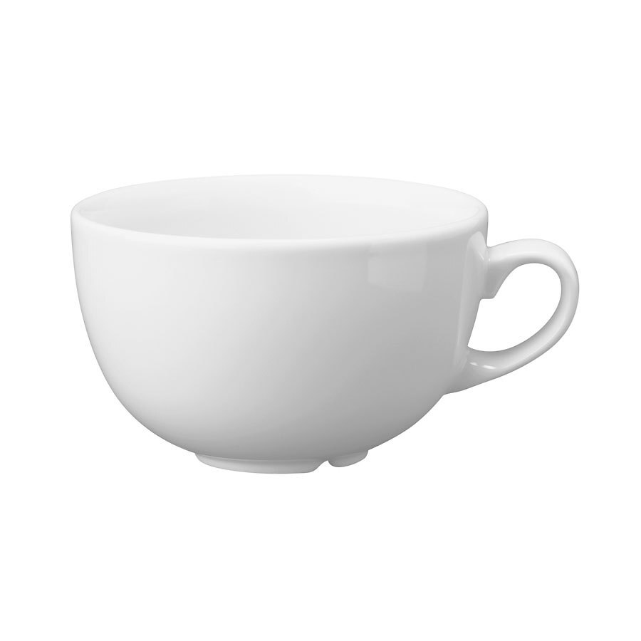Churchill Café Vitrified Porcelain White Cappuccino Cup 34cl 12oz