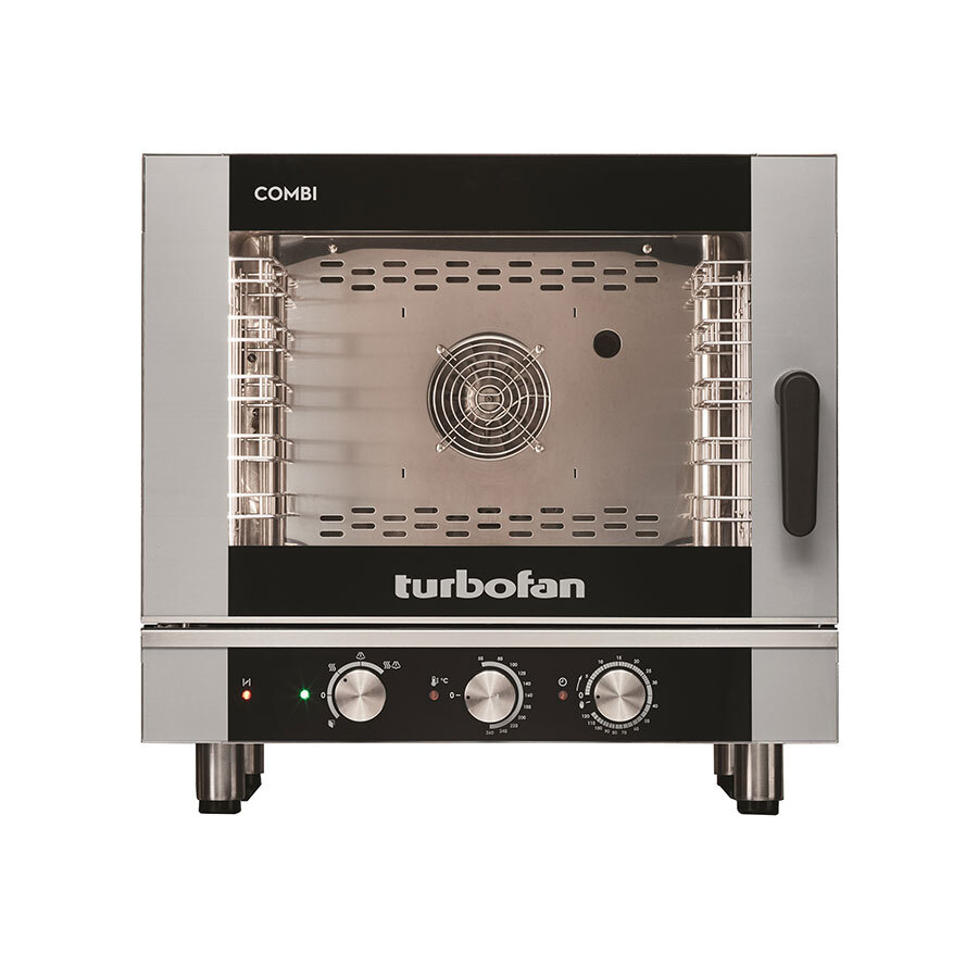 Turbofan 40 Series EC40M5 Combination Oven - Electric - 5 x 1/1 Gastronorm - Manual Controls