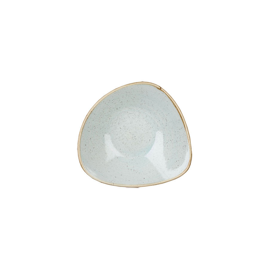 Churchill Stonecast Vitrified Porcelain Duck Egg Blue Triangular Bowl 15.3cm 26cl 9oz