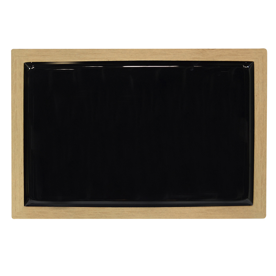 Tura Black Frame Platter 42cm