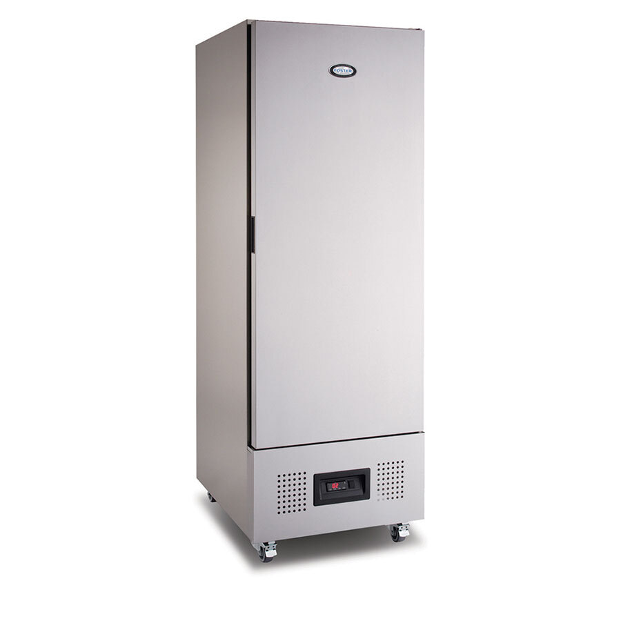 Foster FSL400H Upright Refrigerator - Slimline - 400 Litre - Stainless Steel