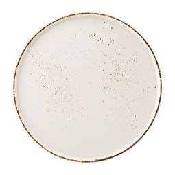 Utopia Umbra Porcelain White Round Coupe Plate 30cm 12 Inch