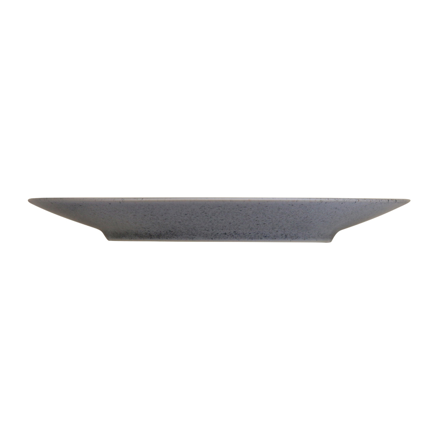 Artisan Kernow Vitrified Stoneware Grey Round Coupe Plate 21cm