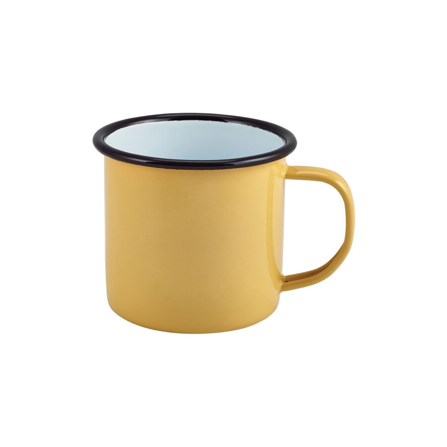 Enamel Mug Yellow 36cl 12.5oz