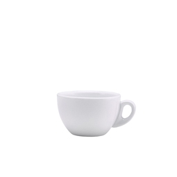 GenWare Porcelain White Round Italian Style Espresso Cup 9cl 3oz