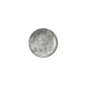 Dudson Urban Vitrified Porcelain Steel Grey Round Narrow Rim Plate 20.3cm