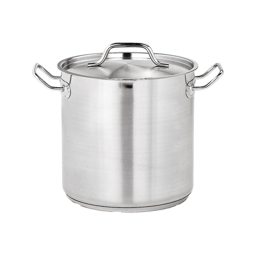 Prepara Heavy Duty Tall Stock/Stew Pan 45cm Stainless Steel With Side Handles