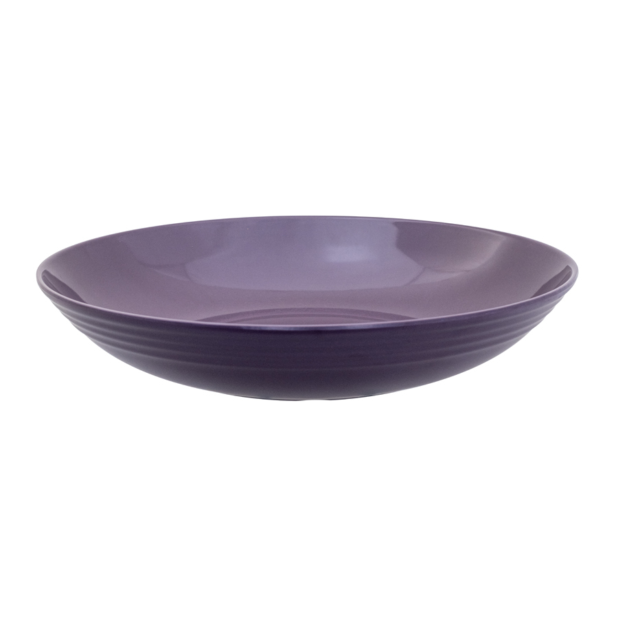 Mirage Savanna Melamine Purple Round Buffet Bowl 44cm