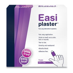 Easiplaster 6cm x 5M Latex Free - Purple