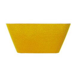 Creative Seville Melamine Lemon Yellow Rectangular Deep Dish 1/6 GN 176x162x80mm 1.5 Litre