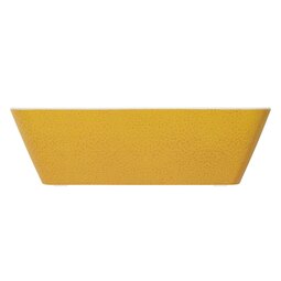 Creative Seville Melamine Lemon Yellow Rectangular Deep Dish 1/4 GN 265x162x80mm 2.5 Litre