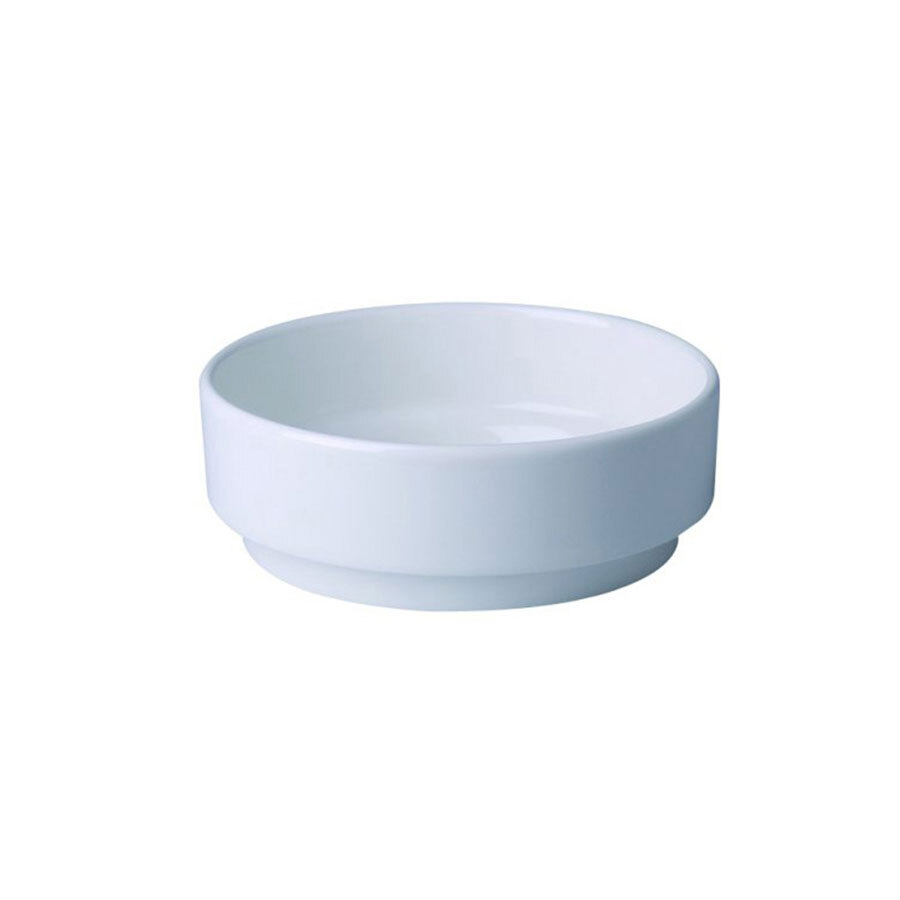 Rak Allspice Chives Vitrified Porcelain White Round Bowl 14cm