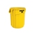 Rubbermaid Brute Polythylene Yellow Round Container 76ltr