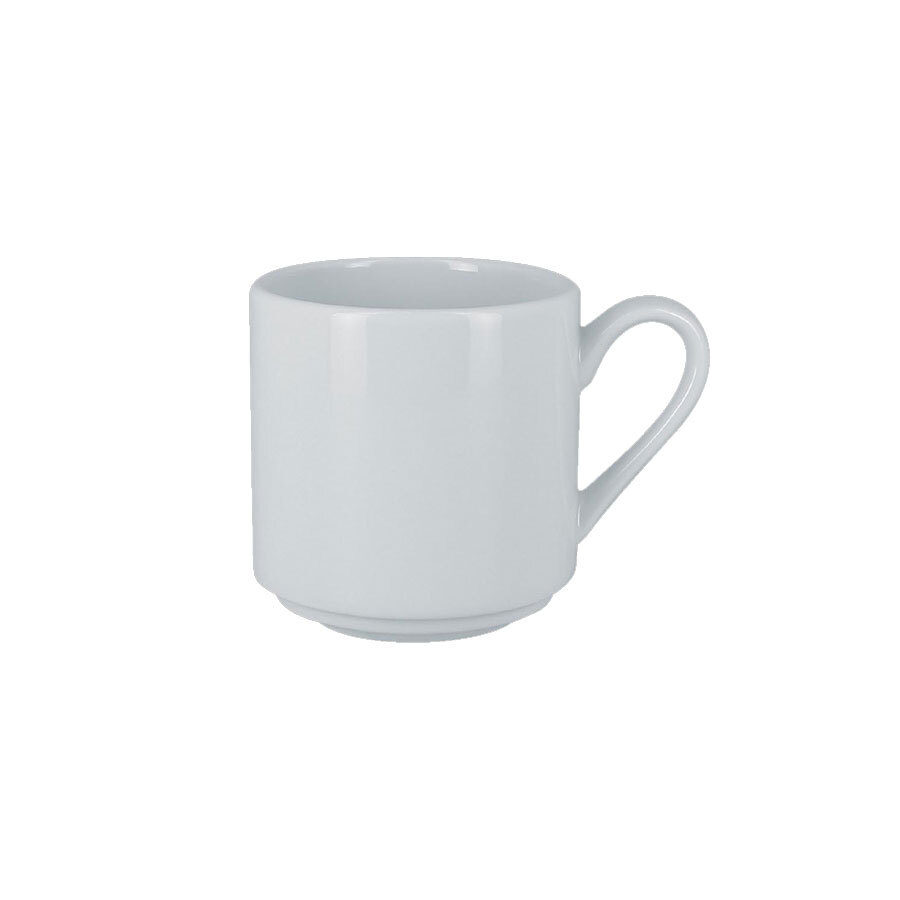 Rak Access Vitrified Porcelain White Stacking Teacup 23cl