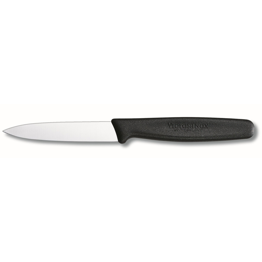 Victorinox Paring Knife. Black Handle 8cm
