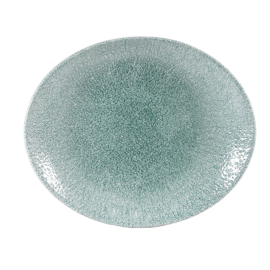 Jade Green OrbitOval Coupe Plate 10.6 inch