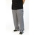 Brigade Large Black Check Polyester Trousers