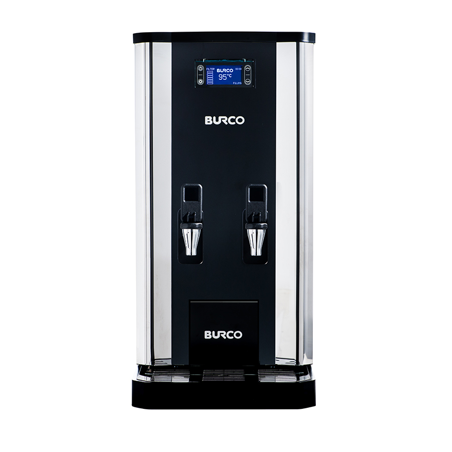 Burco AFF20TT Water Boiler - Countertop - Autofill - Twin Tap - 20Ltr - with Filter
